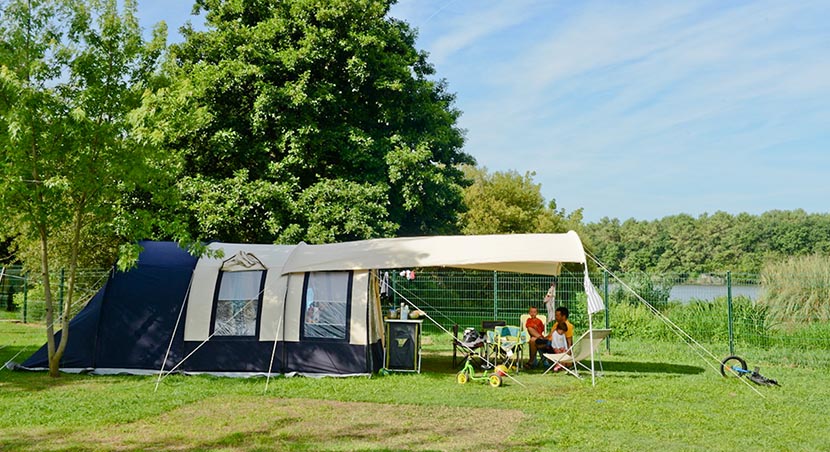 camping dans les landes